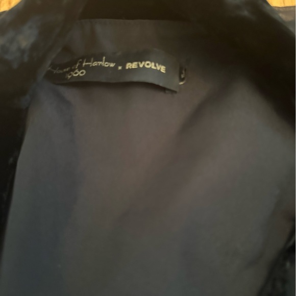 REVOLVE XS Mini Dress House of Harlow 1960 Multi Stripe WovenVelvet Stripes(T) - Picture 15 of 15